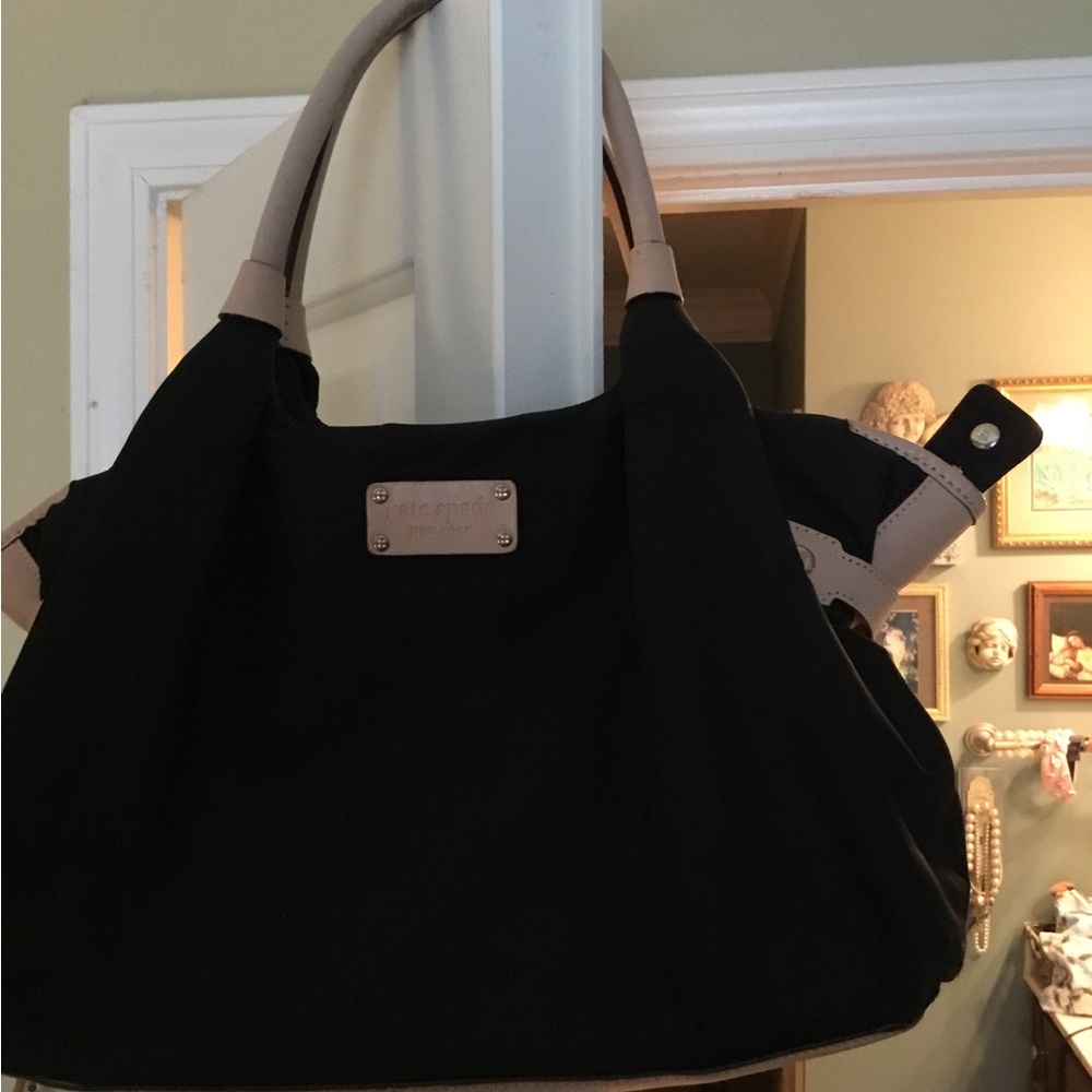 Kate Spade Nylon and tan leather Bag - Picture 2 of 6